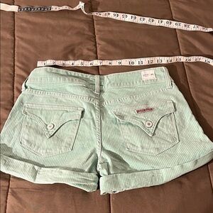 Mint Green Women's Jean Shorts